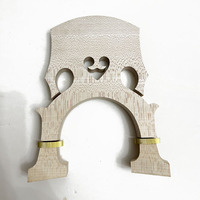 Accessoires d'instruments de musique très demandés : Chevalet de contrebasse réglable en érable 4/4-1/8