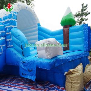 Nouveauté Parc aquatique gonflable Grand toboggan aquatique Château gonflable <span class=keywords><strong>avec</strong></span> <span class=keywords><strong>piscine</strong></span> Thème glace et neige Parc aquatique - Product Image 3