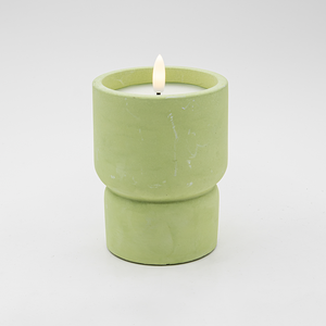 Bộ quà tặng nến thơm chất lượng cao hình đồng hồ cát, làm bằng xi măng, đèn LED, dùng pin - Product Image 4