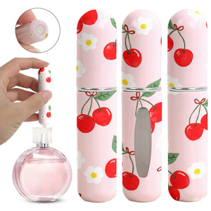 Mini 5ml Nhựa Xoay loại nước hoa Atomizer chai nước hoa du lịch chai - Product Image 3