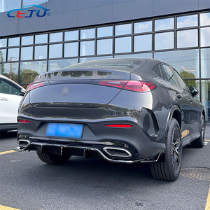 Accessoires de voiture AMG Pare-chocs arrière Spoiler Lip Diffuser Protection Cover Trim pour <span class=keywords><strong>Mercedes</strong></span>-Benz <span class=keywords><strong>GLC</strong></span> <span class=keywords><strong>Coupé</strong></span> C254 <span class=keywords><strong>2023</strong></span> +. - Product Image 6