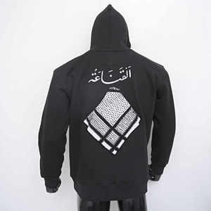 Sudadera con capucha unisex de peso pesado bordada personalizada con hombros caídos sudadera de gran tamaño hecha de algodón de rizo francés fabricante - Product Image 6