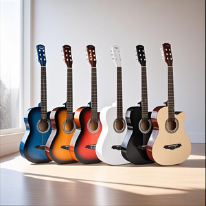 <span class=keywords><strong>Guitarra</strong></span> acústica colorida 38C al por mayor con un diseño atractivo <span class=keywords><strong>para</strong></span> <span class=keywords><strong>principiantes</strong></span> Instrumentos de cuerda de alta calidad - Product Image 5