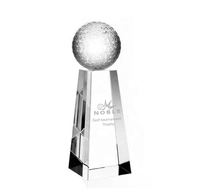 Noble Venta caliente Grabado gratuito Personalizado Moda Cristal Baloncesto Serie Trofeo Premio