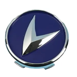 Custom Metal Car Seat Sticker Label Embossed Cross Car Stickers 3D Metal Motor Vehicle Auto Badge