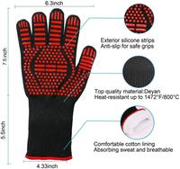 Gants de Barbecue anti-dérapants, 10 pièces, résistant à la chaleur, viande, acier inoxydable, pour la cuisine, la cuisson, le Barbecue, pour nettoyer la viande