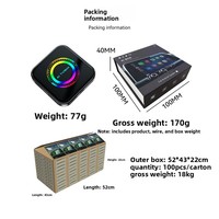 CarPlay Module Android 13 System Interconnection Box 4GB+64GB RAM/ROM Qualcomm 4G GPS Positioning Type-C Connection OLIVER