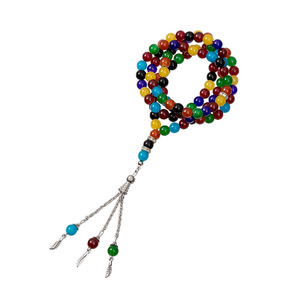 Tasbih de diseño turco, el más vendido, de ágata de cristal de ensueño, cuentas de oración musulmanas de 99 cuentas de 8 mm, otros accesorios étnicos, islámicos nuevos de alta calidad. - Product Image 5