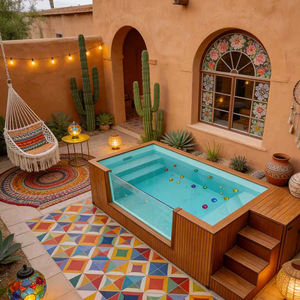 Piscine extérieure, grande piscine, maison de piscine, piscine portable, fournitures de piscine, petite piscine, spa de natation, piscine, natation - Product Image 4