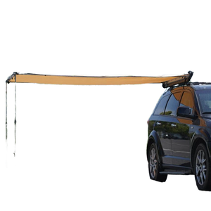 เต็นท์หลังคารถยนต์แบบกันน้ำ ชั้นเดียว ใช้ได้ทุกฤดู ทำจากอลูมิเนียมอัลลอยด์ ผ้า Oxford สำหรับกันแดดและกันฝน เหมาะสำหรับการตั้งแคมป์ - Product Image 5