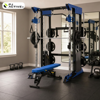 Système de poulies doubles réglables en métal pour la musculation à domicile, machine de tirage vertical mural, station de fitness pour le dos avec charge par plaques
