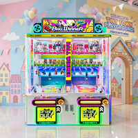 Distributeur de cadeaux RongXiang Ball Winner pour enfants, machine à grue à monnayeur, armoire en plastique et en fer, avec lumières clignotantes, version anglaise