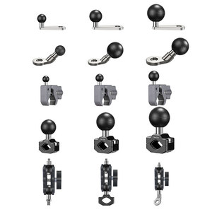 SORRISO Braçadeira de Alumínio Super Clamp com Cabeça Esférica Dupla, Braço Mágico com Rotação 360°, Rosca 1/4" e 3/8" para <span class=keywords><strong>C</strong></span>âmera de Ação, Celular, DSLR, Portátil - Product Image 4