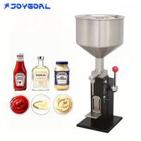Machine de remplissage manuelle JOYGOAL pour liquides et pâtes (ketchup, huile, mayonnaise, crème, cosmétiques) – Fournisseur OEM d'usine – Modèle de table