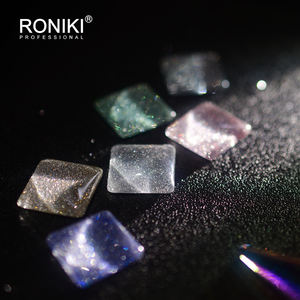 Роники глобальная Мода диско Кристалл кошачий глаз отражение лак для ногтей кошачий глаз флэш-гель для супер Сияющий Дизайн ногтей - Product Image 4
