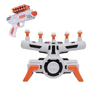 Hot Sale Soft Bullet Gun Elektro-Schwebe schuss schwimmendes Ziels chieß spiel Flying Ball Shooting Übungs spielzeug mit Musik für Kinder