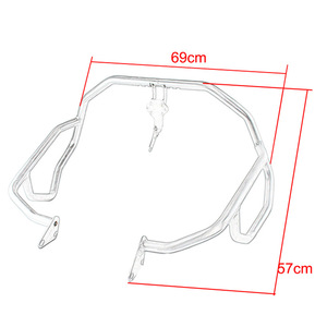 Protezione Paramotore Laterale Paraurti e Telaio Anticaduta OEM/ODM per <span class=keywords><strong>HONDA</strong></span> CRF1000L Africa Twin 2016-2017 - Product Image 2