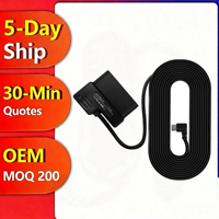 Kit de câblage direct OBD 12V 2A OBD2 16 broches Plug and Play, câble en cuivre 3 conducteurs, détection ACC, protection intelligente contre les surtensions 24H pour stationnement, câble OBD