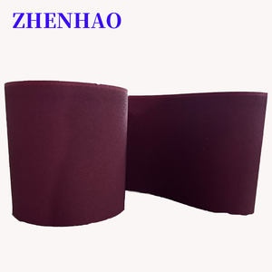 ZHENHAO Premium Rotes Aluminiumoxid-Harzgebundenes Schleif- und Polierband Anpassbare Körnungen für Metall und Holz - Product Image 3