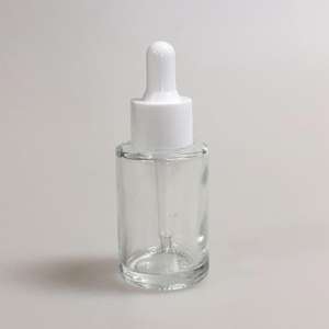 Wholesale Luxury 50ml Transparent <b>Amber</b> Glass Essential Oil Dropper <b>Bottles</b> with Screen Printing OEM/ODM - Product Image 5