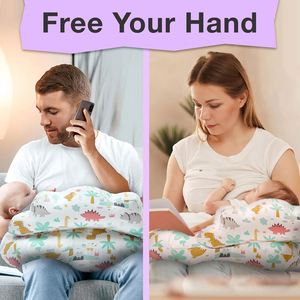 Almohada de Lactancia para Bebés al Mejor Precio, Silla con Soporte Mejorado para Mamá y Bebé - Product Image 2
