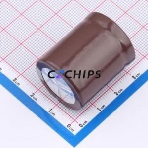 Condensateur électrolytique en aluminium TLG200V560M25.4*30 V à encliquetage, à travers-trou, D25.4xL30mm 560uF 20% 200V 10mm - Product Image 2