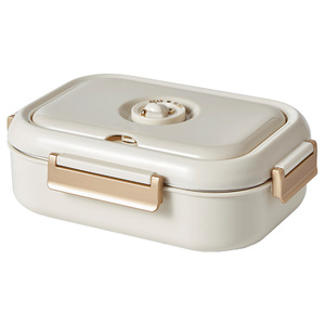 Lonchera Ecológica Aislada de Acero Inoxidable de Grado 304, 3 Compartimentos, Apta para Microondas, Caja Bento con Tapa Hermética para el Trabajo y la Universidad - Product Image 6