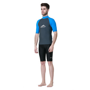 Shark <span class=keywords><strong>Bart</strong></span> Combinaison de plongée en latex à manches courtes pour homme, séchage rapide, imperméable, respirante, maillot de bain d'été - Product Image 4