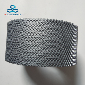 2024 New 109 mm Spiral Flattened <strong>Expanded</strong> <strong>Metal</strong> Mesh for air Filter <strong>Tube</strong>