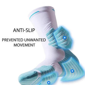 Chaussettes de basketball amortissantes, soutien musculaire et évacuation de l'humidité, améliorent les performances athlétiques, idéales pour la compétition - Product Image 3