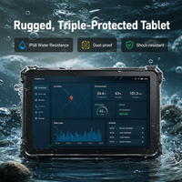 Tablette robuste CENAVA IP68 8 pouces, tablette industrielle Android, MTK6771 Android 10, port RJ45, UHF RTK en option