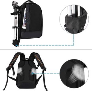 Sac à dos professionnel pour appareil photo reflex numérique/numérique sans miroir, imperméable et compatible avec les tablettes, échantillon gratuit - Product Image 3