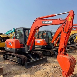 Used Doosan DH60-7 Mini Excavator with Isuzu Engine Motor & Pump 6000kg Machine Weight Original Korea Origin Shanghai China - Product Image 4