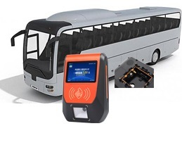 Machine de billetterie de bus de connectivité sans fil <span class=keywords><strong>WIFI</strong></span> d'usine avec scanner pour le soutien de paiement de bus autonome ou se connecter au serveur - Product Image 2