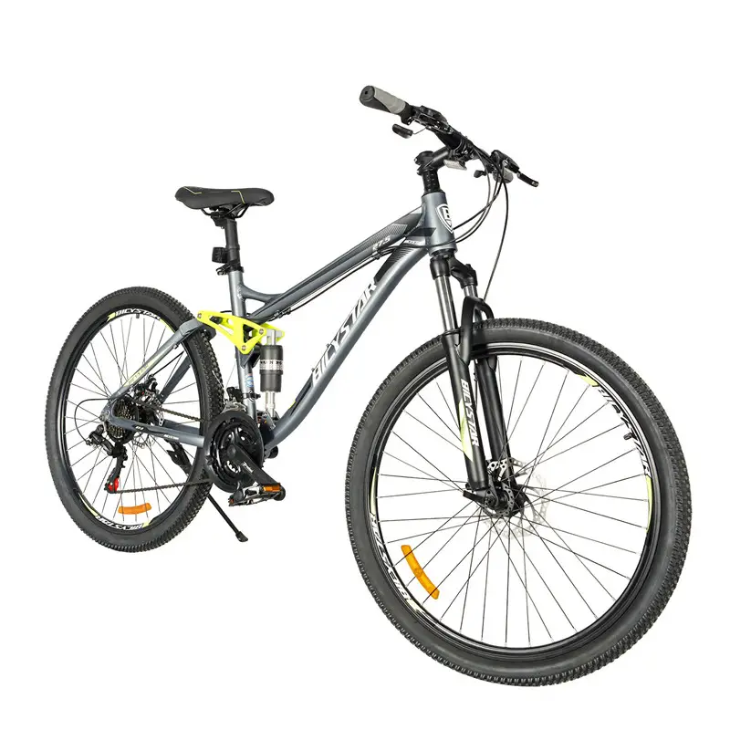 Quadro de aço carbono para homens, quadro de aço carbono barato para bicicleta de montanha, alta qualidade, 26, 27.5, 29 polegadas, 21, 27, 33 velocidades