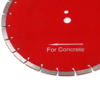 Lame de scie diamantée industrielle JDK OEM de 14 pouces avec soudure silencieuse argentée pour la découpe du béton