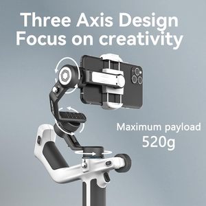 Stabilisateur de smartphone FeiyuTech SCORP Mini P à 3 axes - 360. Rotation, poignée double, batterie 2200 mAh, autonomie de 11 heures, FeiyuTech - Product Image 4