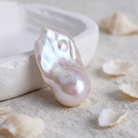 Perles baroques d'eau douce de qualité AAAA, 16 mm, blanches, naturelles, pour la fabrication de bijoux