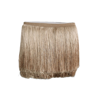 Vente en gros de franges en polyester brillant de 8 pouces (20 cm) pour robe