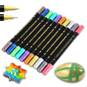 Bolígrafos <span class=keywords><strong>de</strong></span> <span class=keywords><strong>tinta</strong></span> <span class=keywords><strong>comestible</strong></span> Decoración <span class=keywords><strong>de</strong></span> panadería Marcador metálico <span class=keywords><strong>comestible</strong></span> Marcadores <span class=keywords><strong>de</strong></span> grado alimenticio para herramienta decorativa - Product Image 2