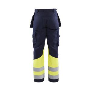 BLAKLADER - 147915148933C48 Pantalones artesanos multinorm Azul marino/Amarillo-EAN 7330509551677 ROPA DE TRABAJO RESISTENTE A LLAMAS - Product Image 2