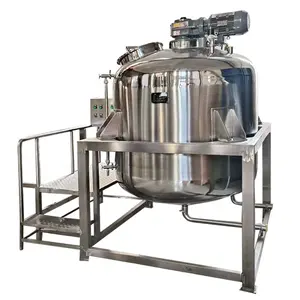 High temperature reactor with mixer Stainless steel liquid emulsify chemical reactor