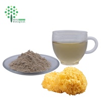 Voedingsmiddelkwaliteit voedingsupplement grondstof Tremella Fuciformis paddenstoelenextract polysaccharide 40% poeder UV-getest trommelverpakt