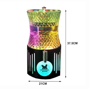 Tour de bière lumineuse à LED Distributeur de boissons Tour de boissons 3L <span class=keywords><strong>4L</strong></span> Bar Nightclub Distributeur de bière Champagne Vin Seau à glace - Product Image 1