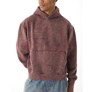 Sudadera con Capucha Extra Grande para Hombre, 100% Algodón, Estilo Urbano Personalizado, Sudadera Lisa de Invierno de Alta Calidad, Tendencia 2025 - Product Image 1