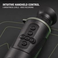 Monoculaire numérique de vision nocturne 5x infrarouge HD portable étanche avec détection à 500 m pour la chasse, l'observation nocturne et la faune