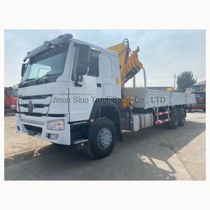 الصين مصنع Howo 10 عجلات شاحنة بضائع مع ذراع المرفاع المفصلية المحورية - Product Image 1