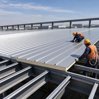 Maisons mobiles industrielles légères en acier coloré avec toiture en PU, surface enduite, imperméables, ignifuges, écologiques, design moderne