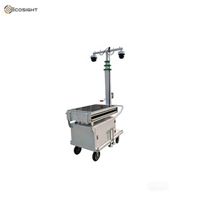 Chariot de surveillance <span class=keywords><strong>solaire</strong></span> 300W à déploiement facile 2026 pour chantier - Product Image 3