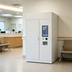 Fabricant chinois de kiosque de pharmacie à écran tactile intelligent, armoire à médicaments à température contrôlée 4G, certifié ISO14001 ISO145001 - Product Image 1